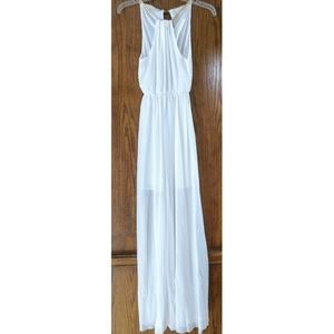 Grecian Style Halter Maxi Dress